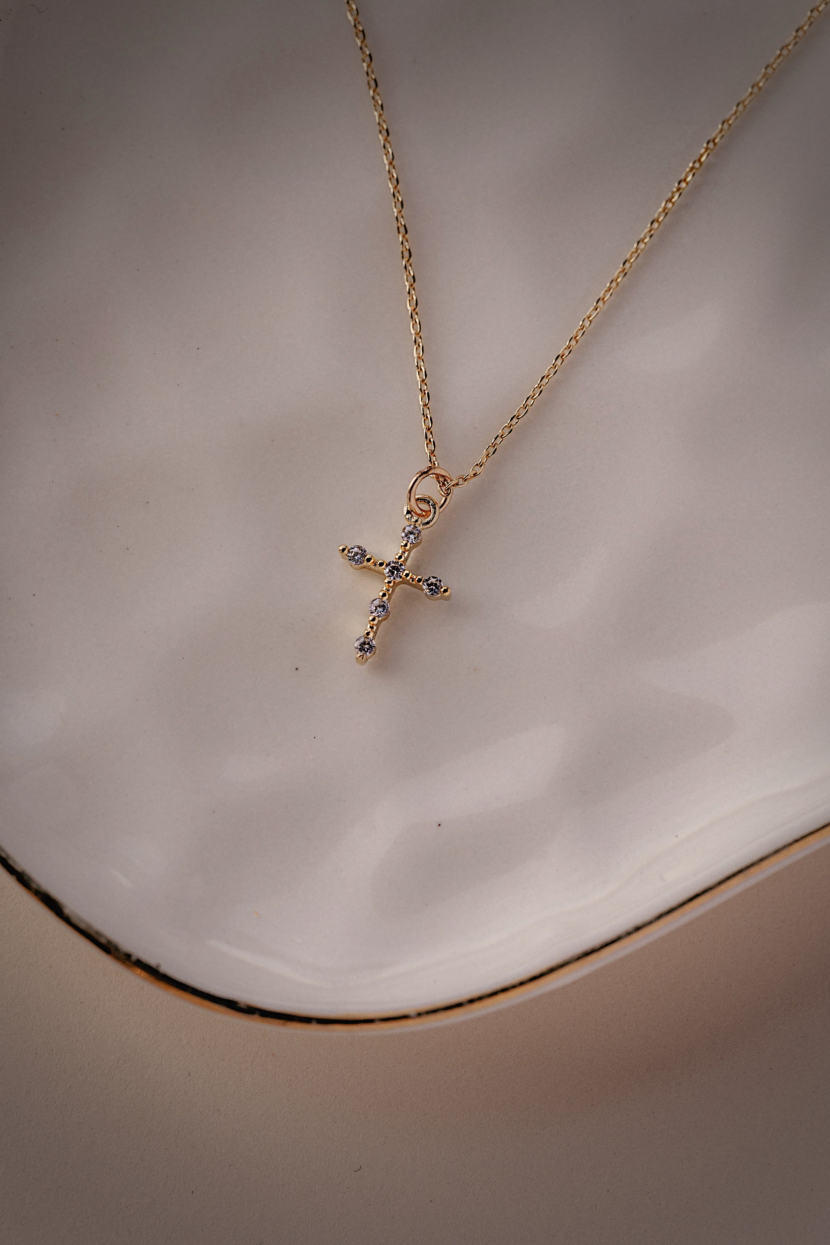 Faithful Cross Necklace