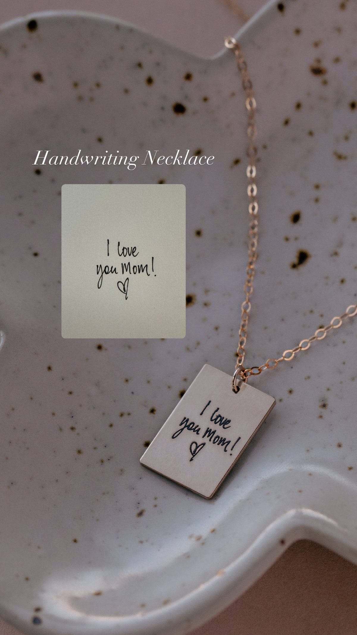 Handwriting Necklace