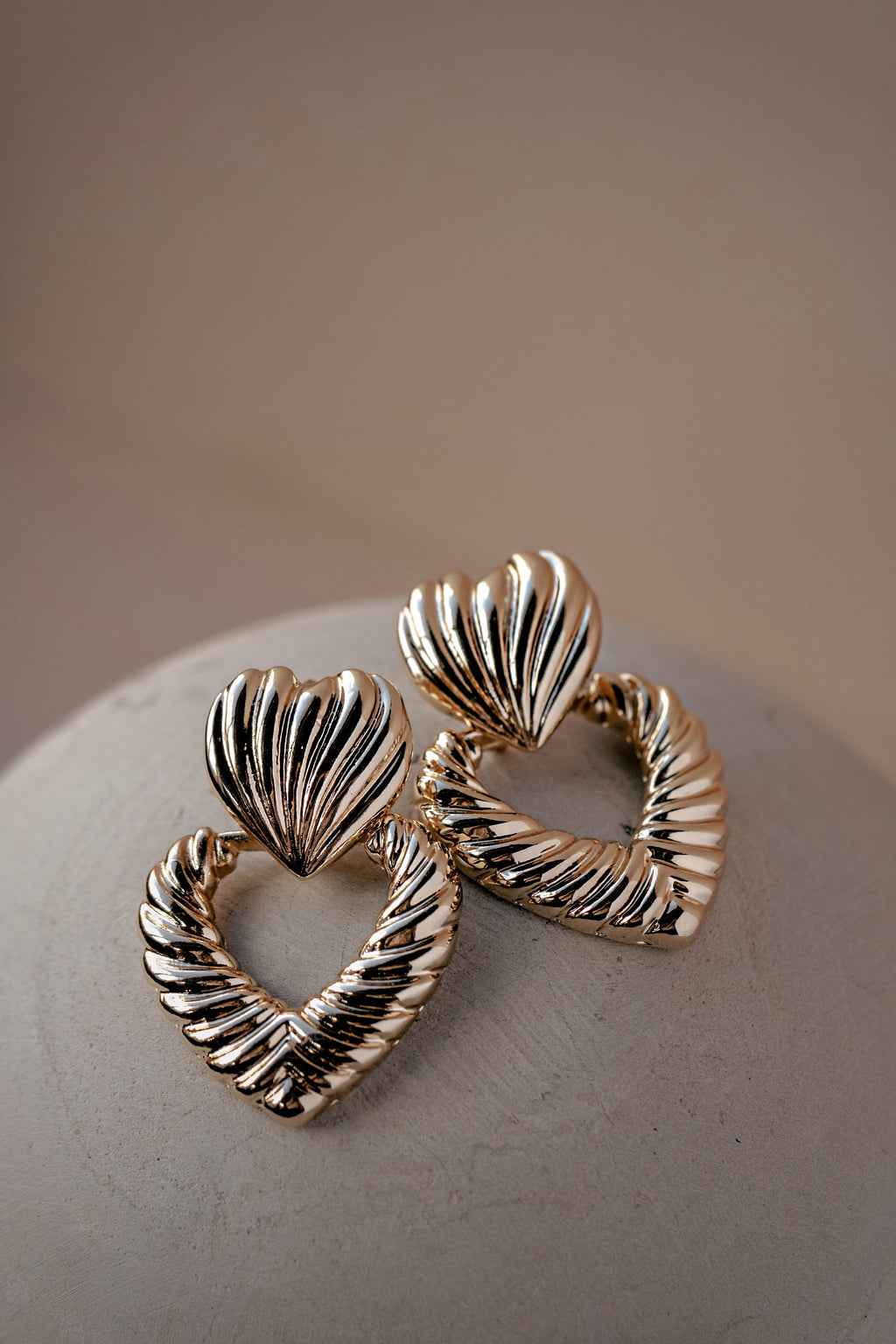 Heart Knocker Earrings