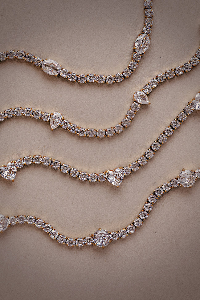 Celeste Tennis Bracelet