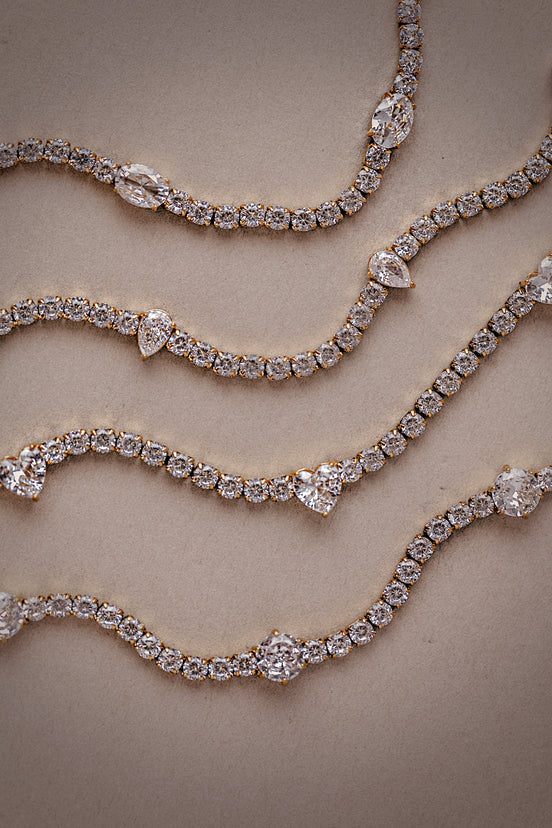 Celeste Tennis Bracelet
