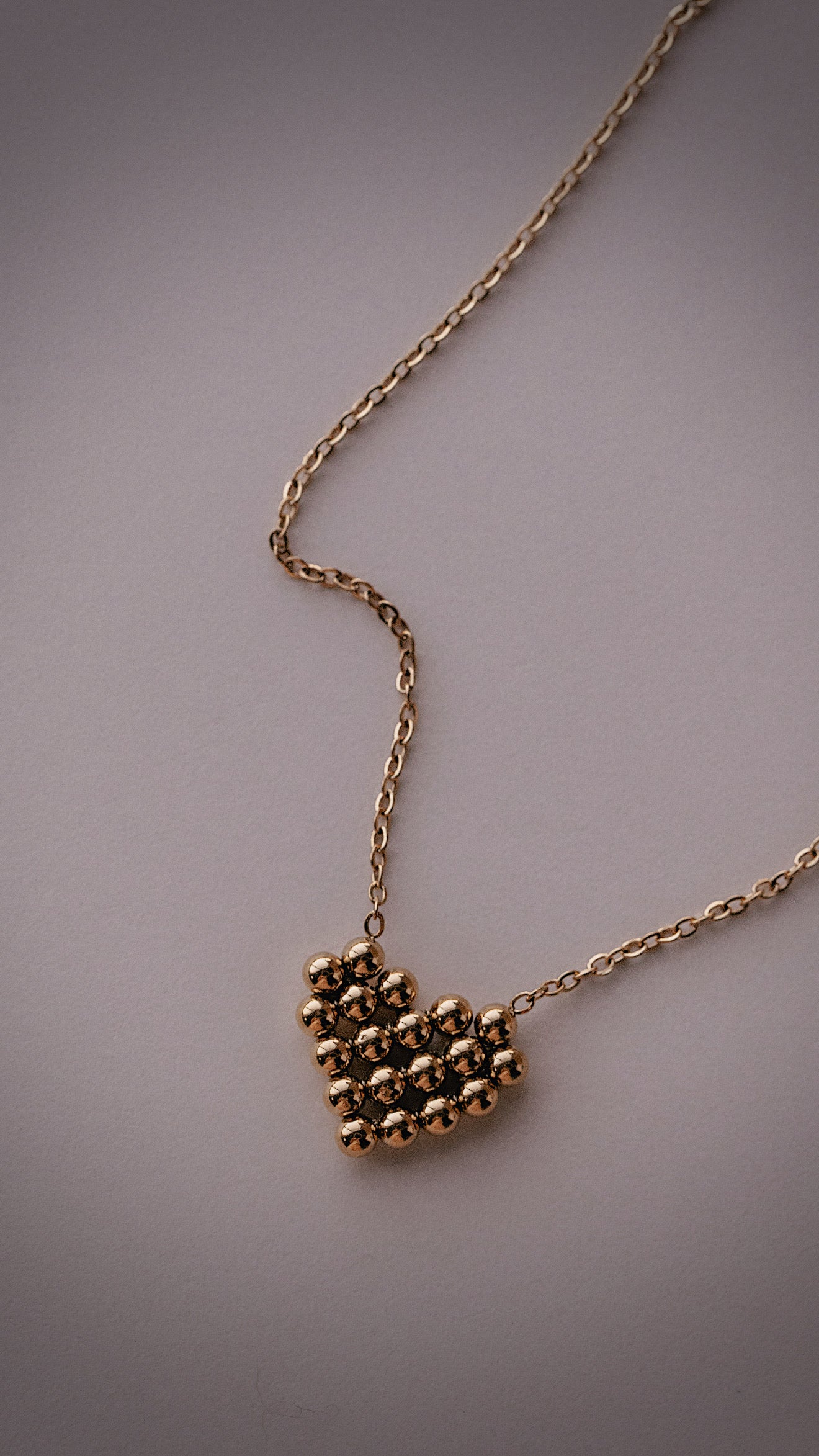 Beaded Heart Necklace