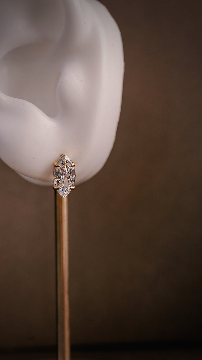 Yucca Marquise Studs