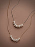 Oasis Pearl Row Necklace