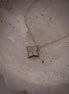 Golden Clover Necklace