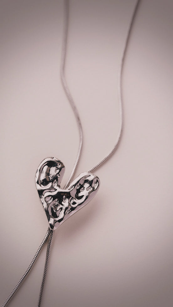 Heartstrings Bolo Necklace