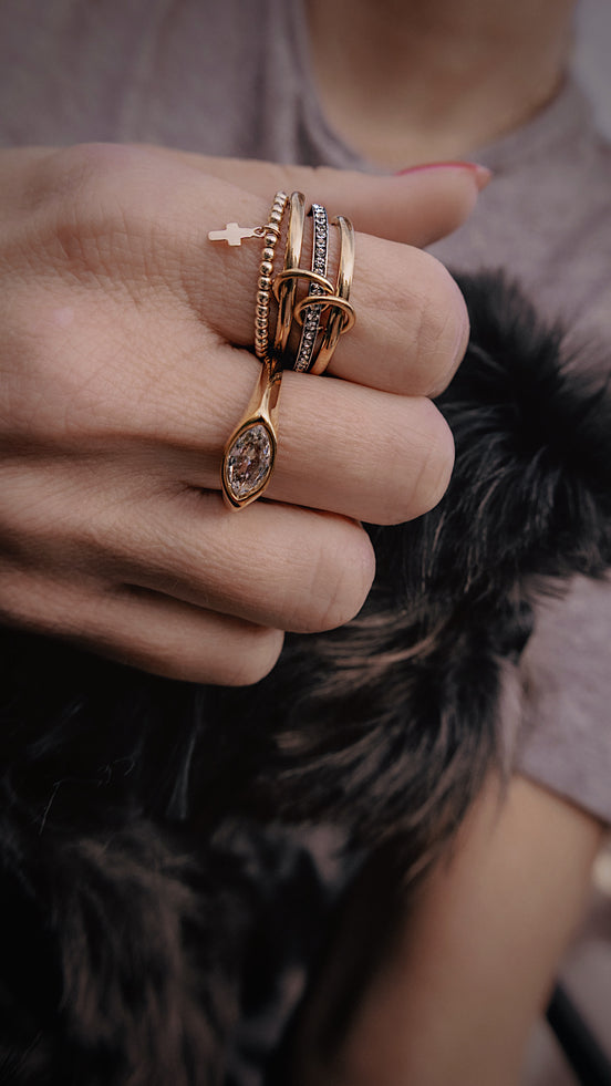 The Triple Threat Ring - The Neon Cactus Studio