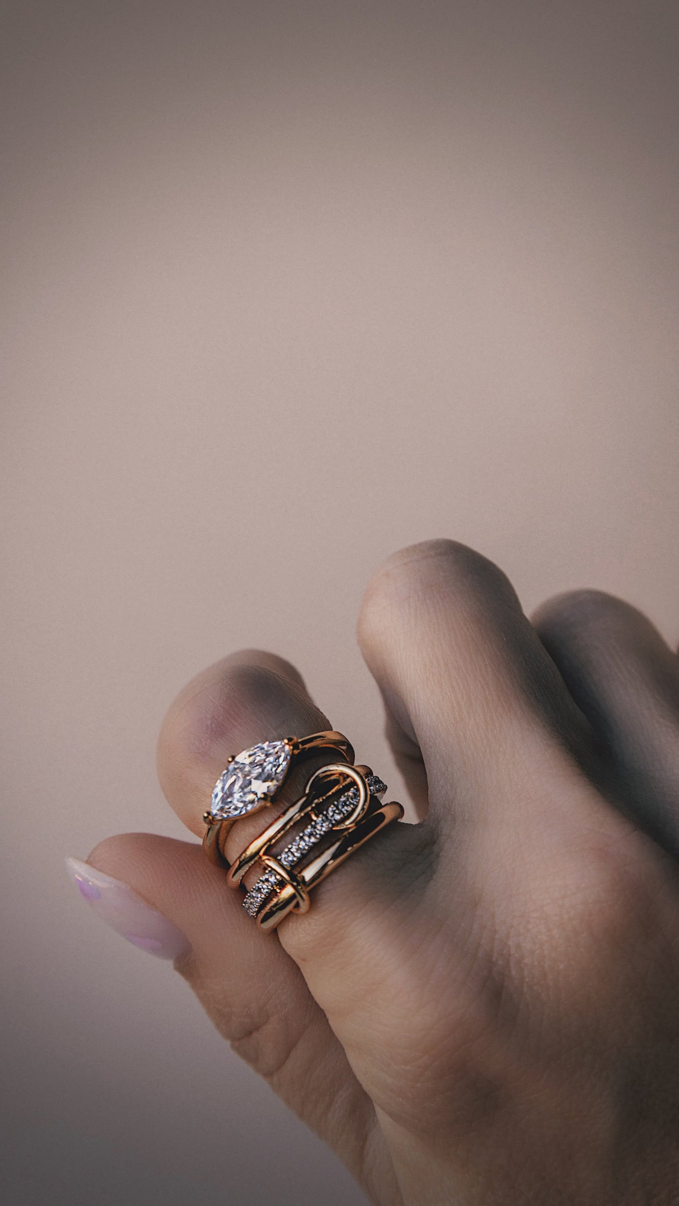 Marquise Muse Ring