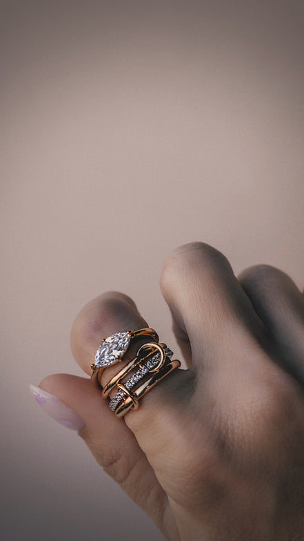 Marquise Muse Ring