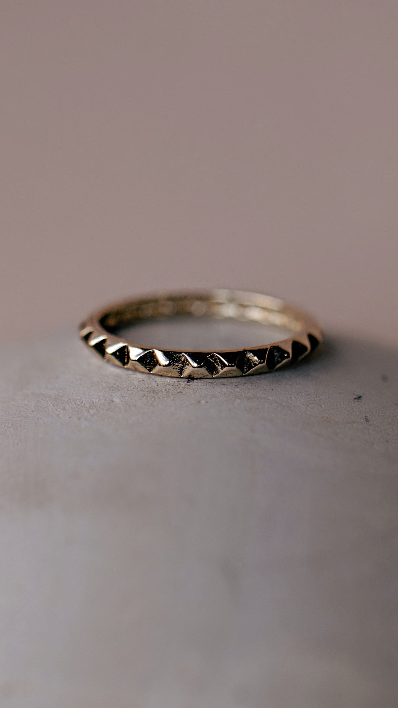 Spike Band Ring