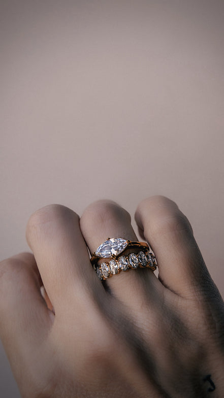 Marquise Muse Ring