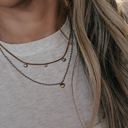 Amour Heart Necklace
