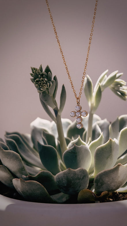 Eden Cross Necklace