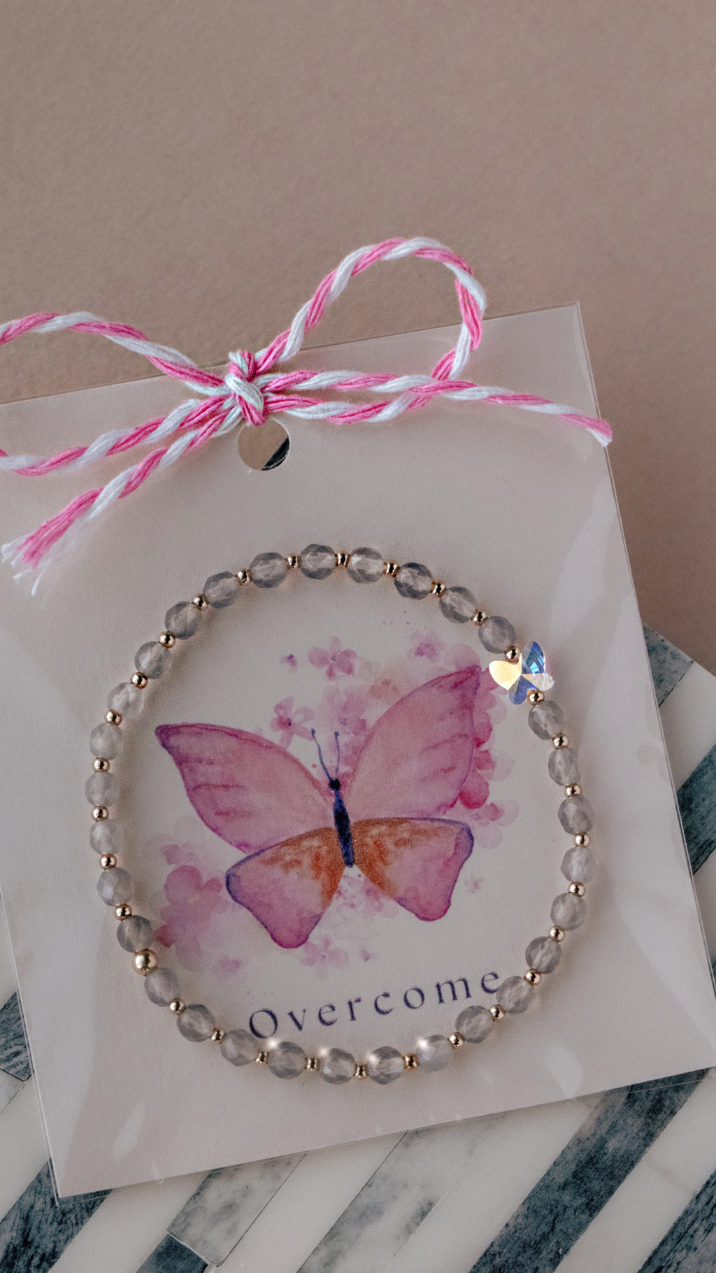 Overcome Butterfly Bracelet