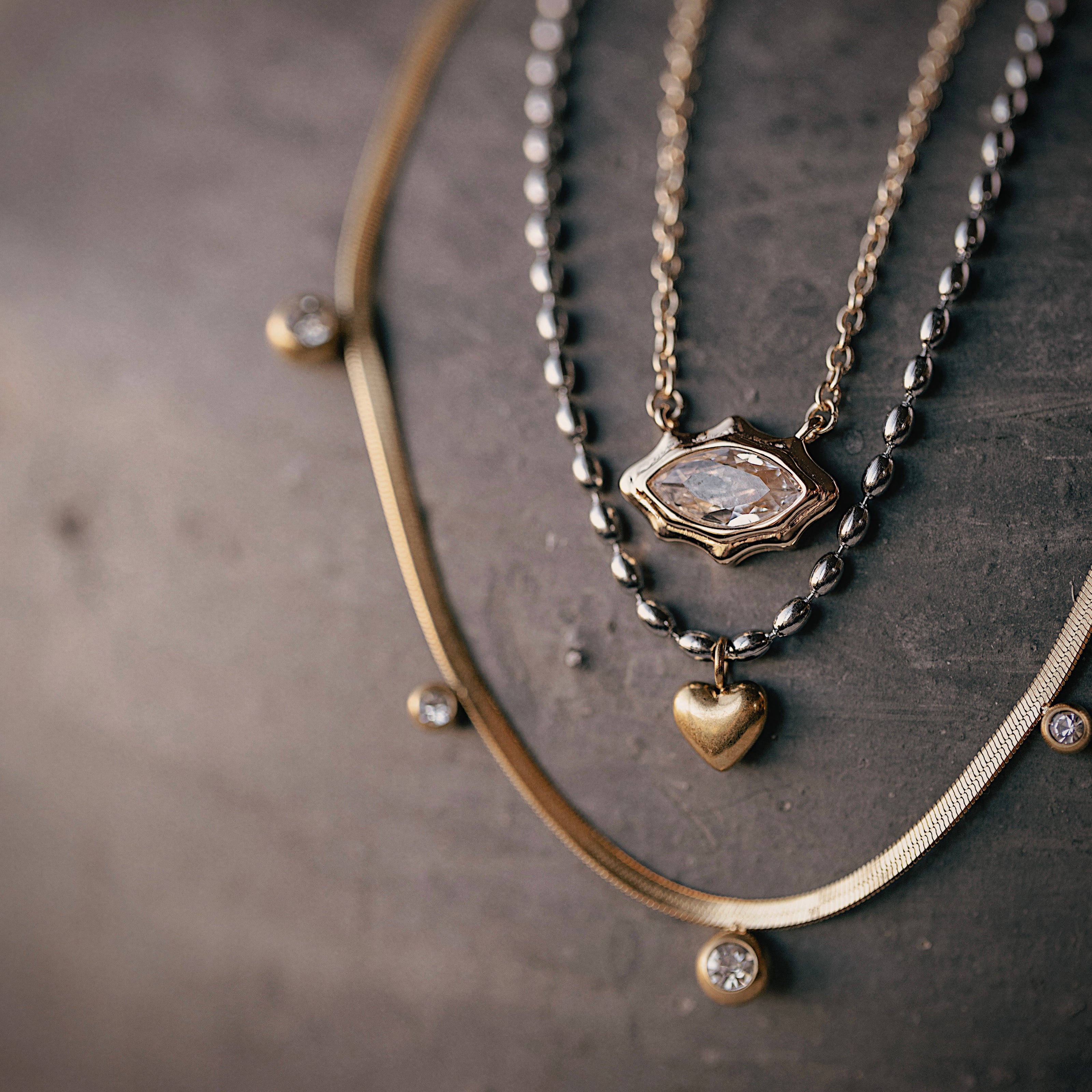 Amour Heart Necklace