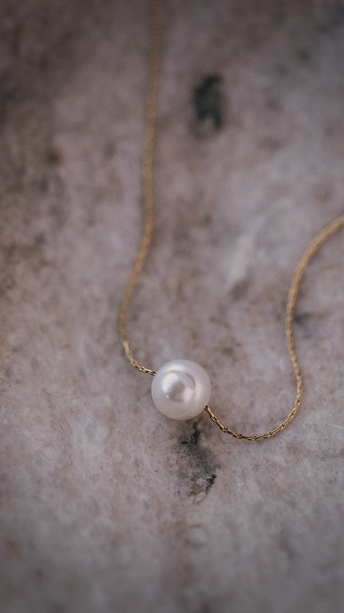 Pearl Solitaire Necklace