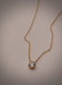 Round Bezel Necklace