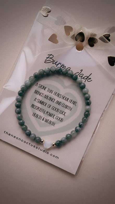 Mini Healing Heart Bracelet - The Neon Cactus Studio