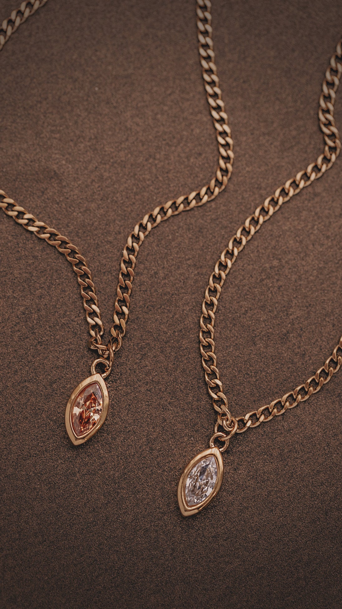 The Merrit Marquise Necklace