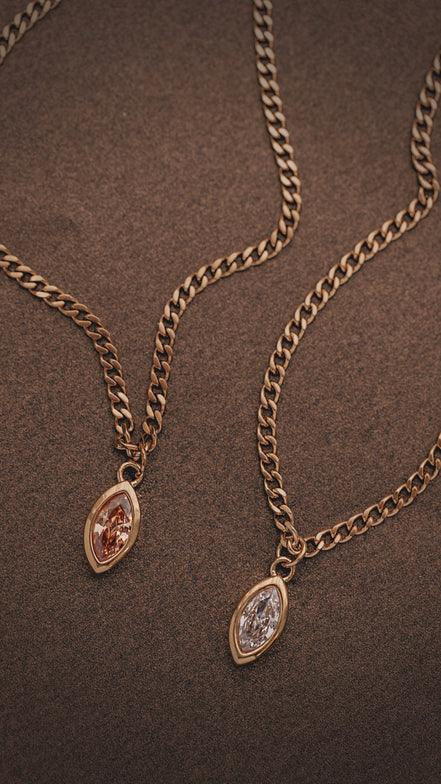 The Merrit Marquise Necklace