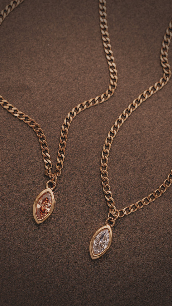 The Merrit Marquise Necklace