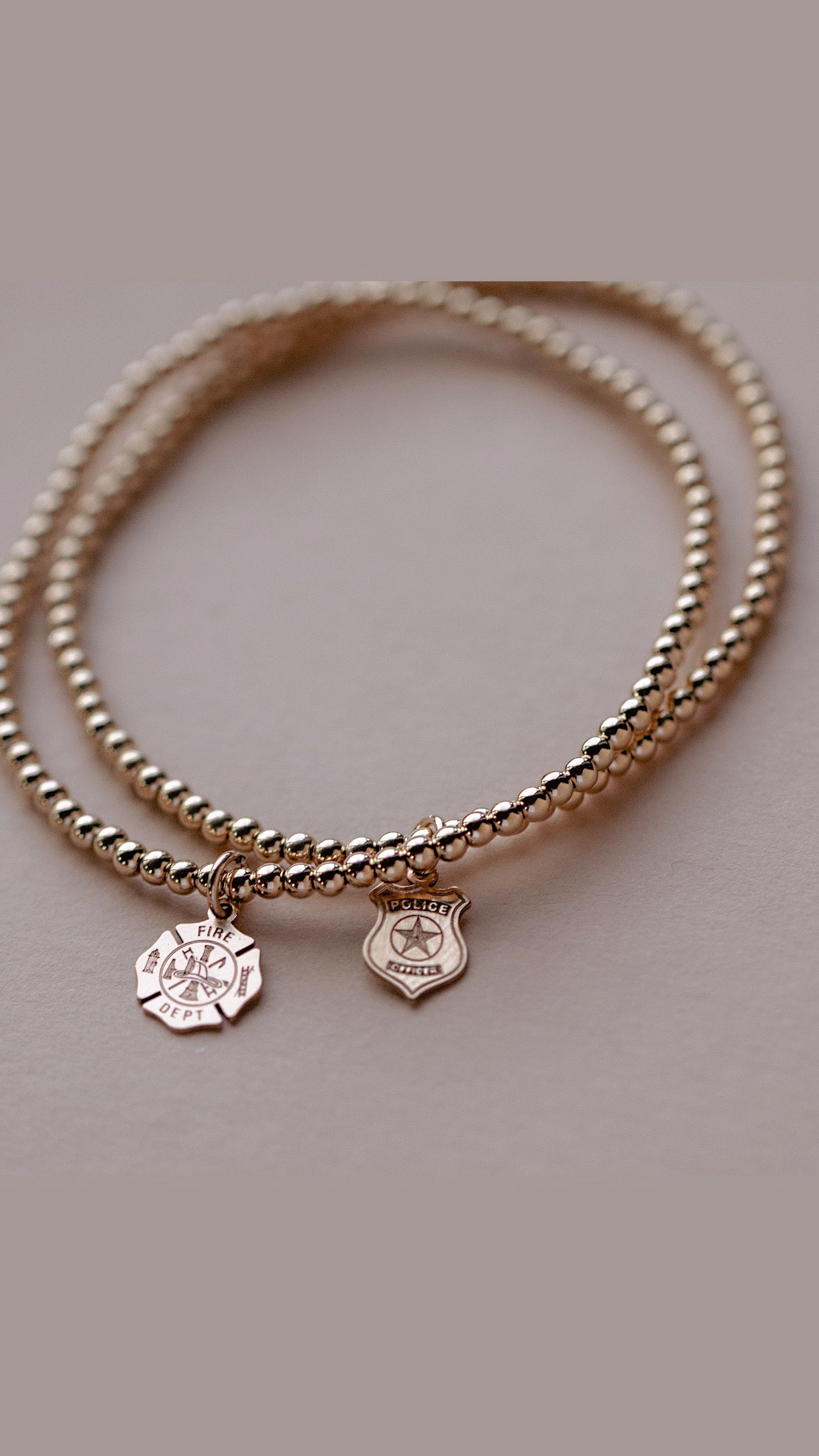 First Responder Fire Bracelet