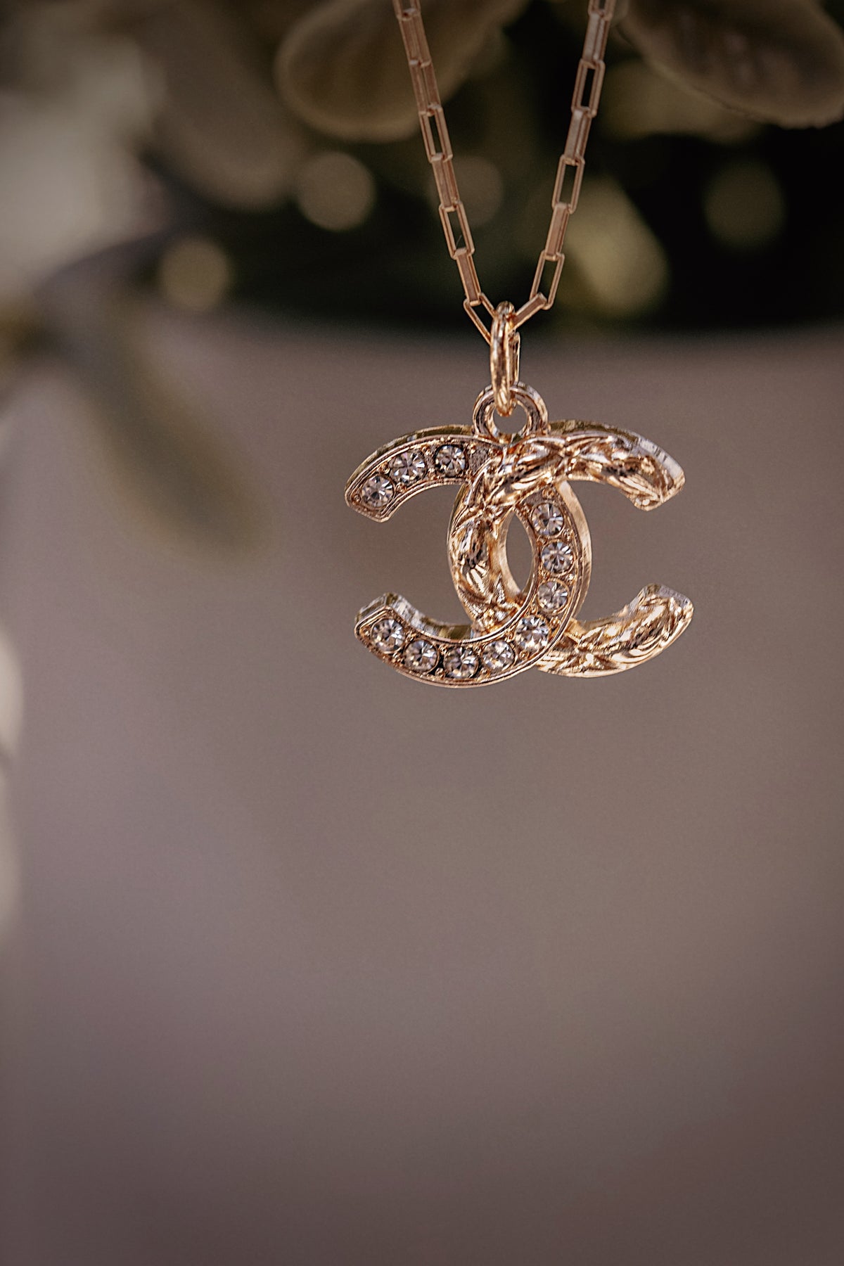 The Twisted CC Necklace