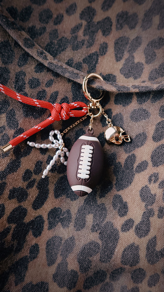 Football Fan Bag Charm