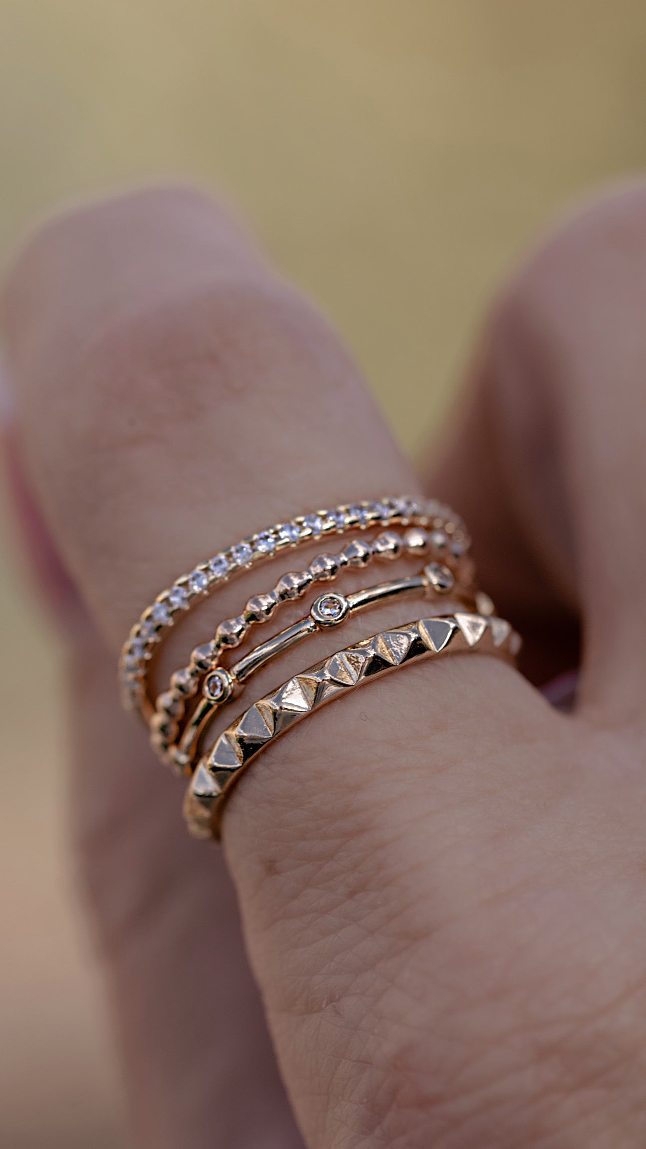 Spike Band Ring