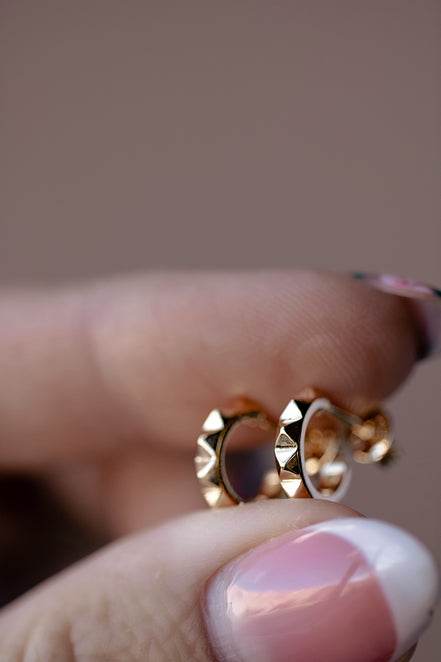 Spike Hoop Earrings