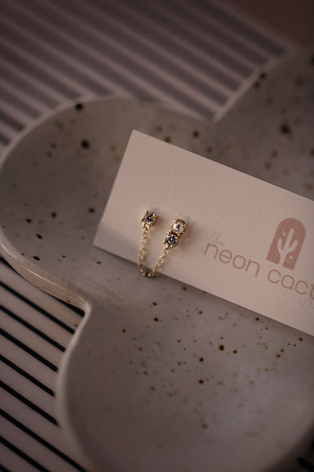 Double Stud Earrings