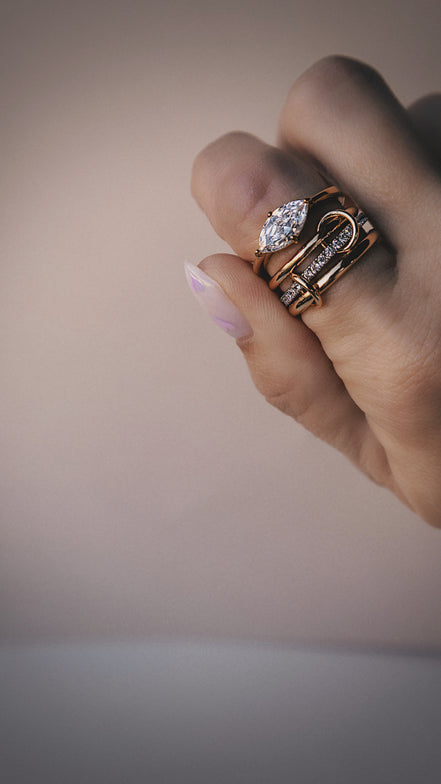 Marquise Muse Ring