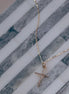 Solid Gold Diamond Cross Necklace - The Neon Cactus Studio