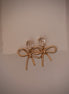 CZ Bow Earrings