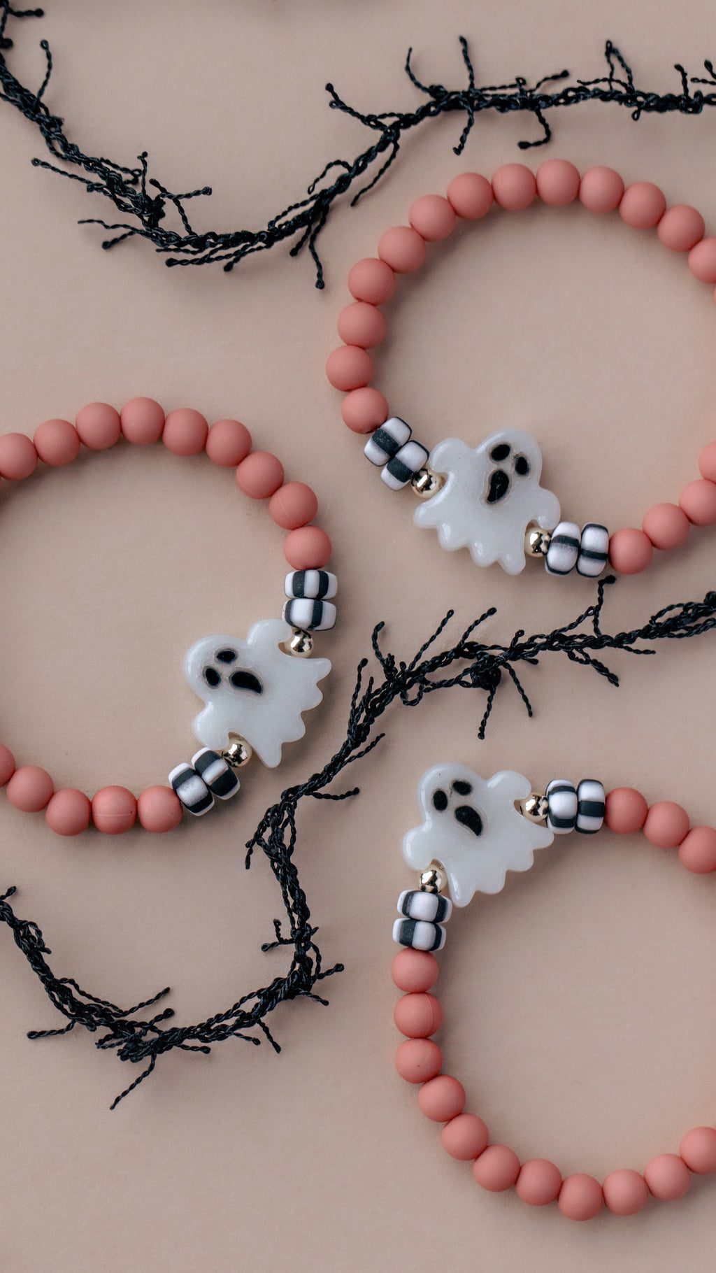 Glow in The Dark Ghost Bracelet