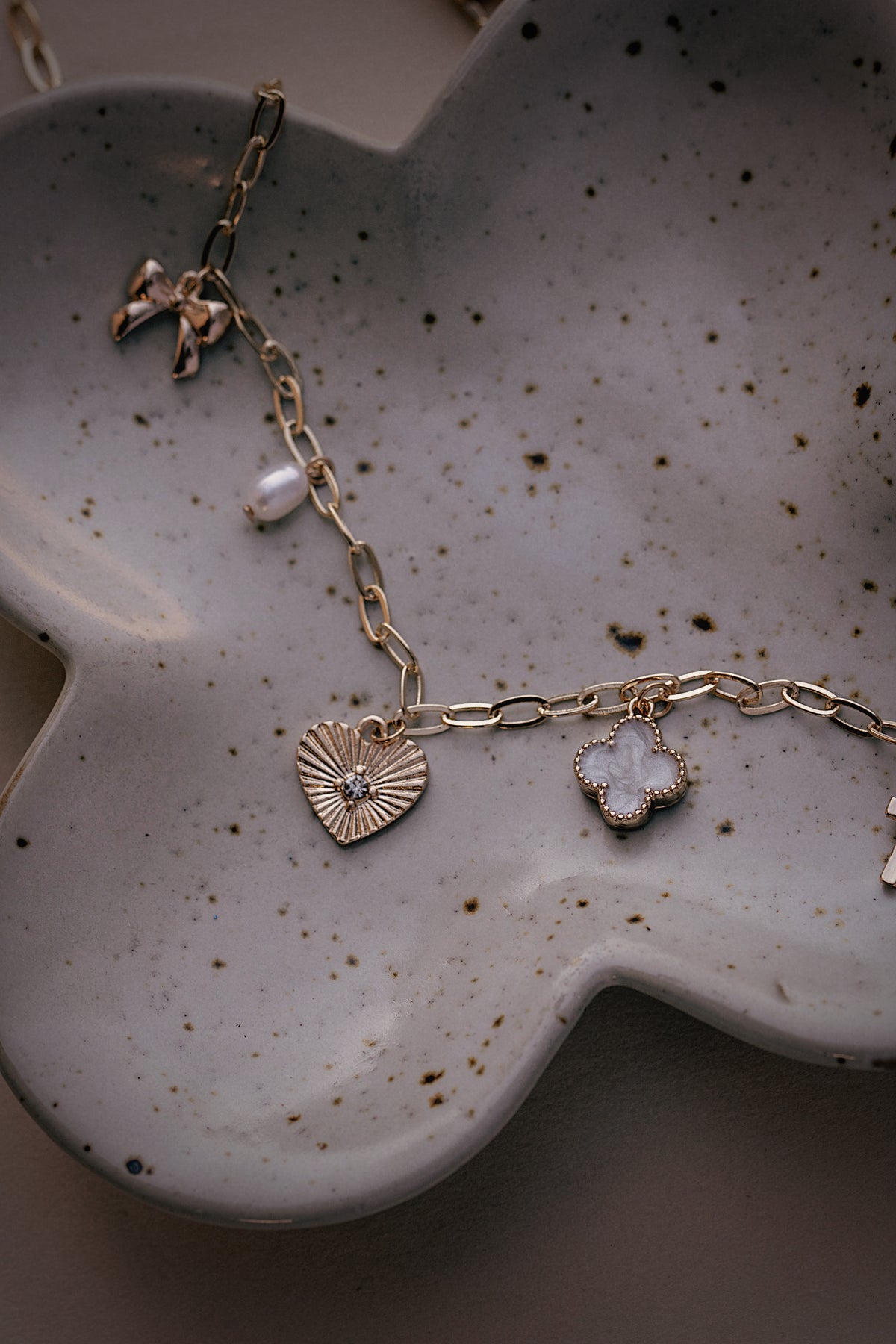 Girly Girl Dainty Charm Necklace