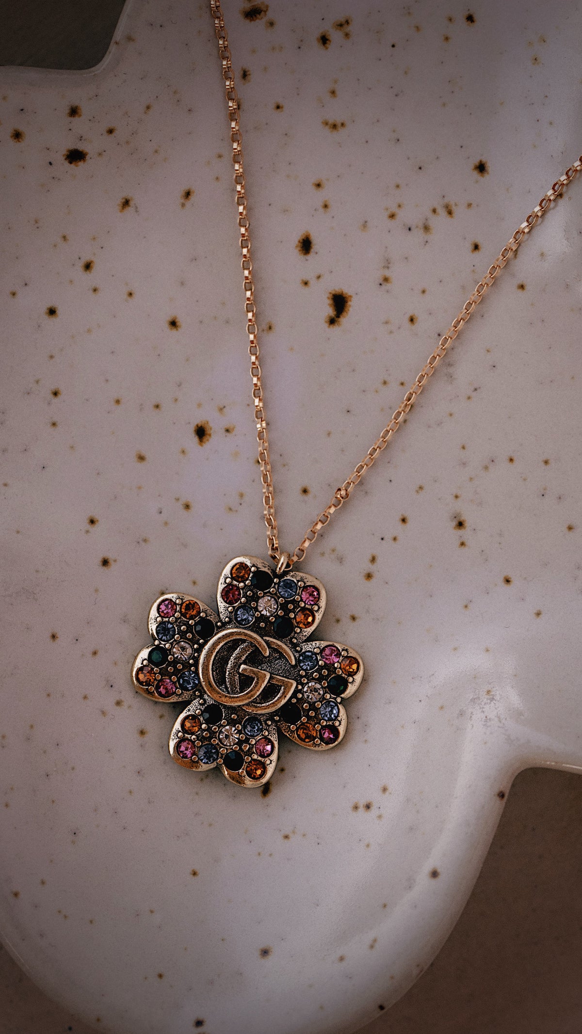 Gucci Clover Necklace