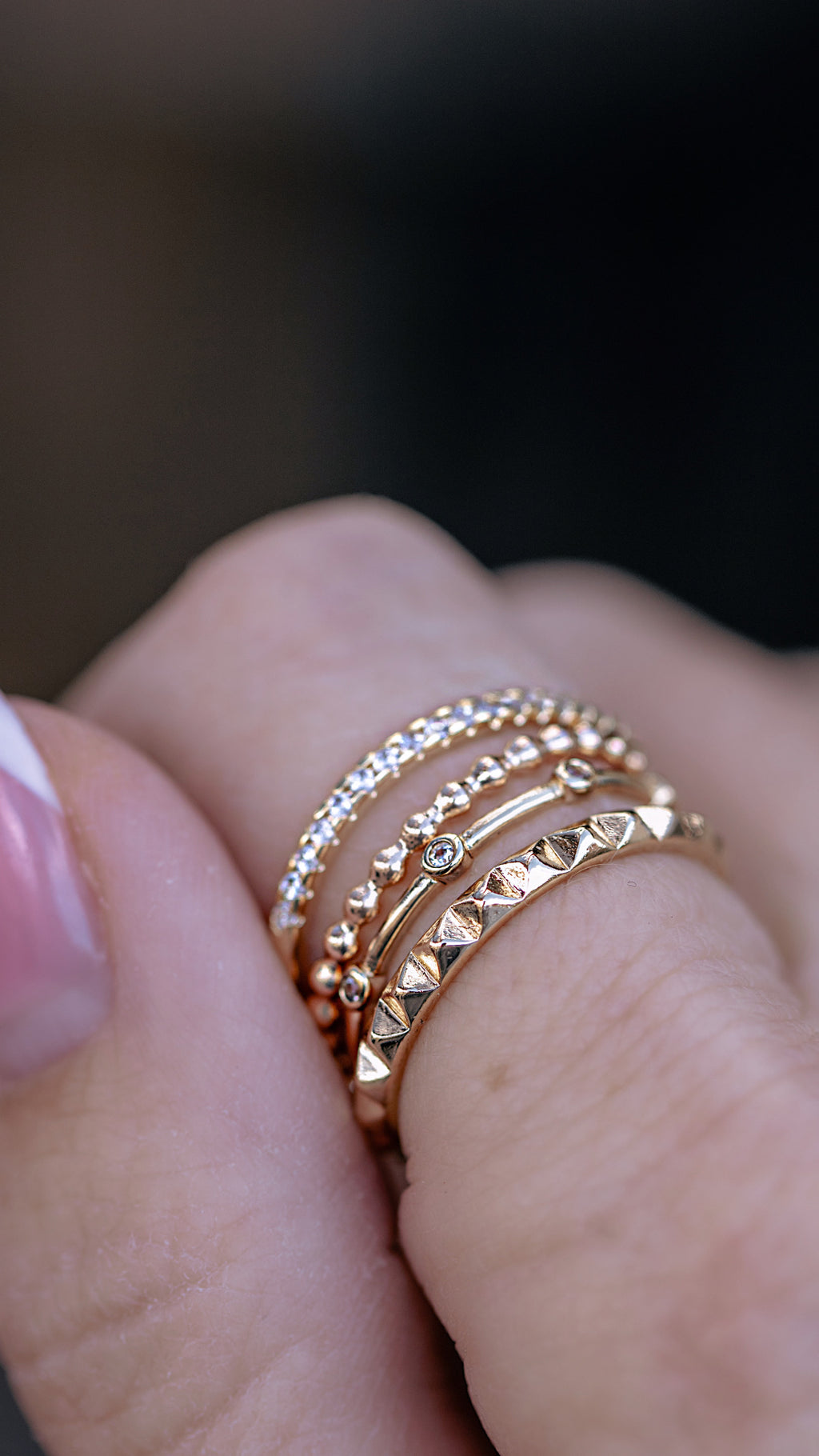 Spike Band Ring