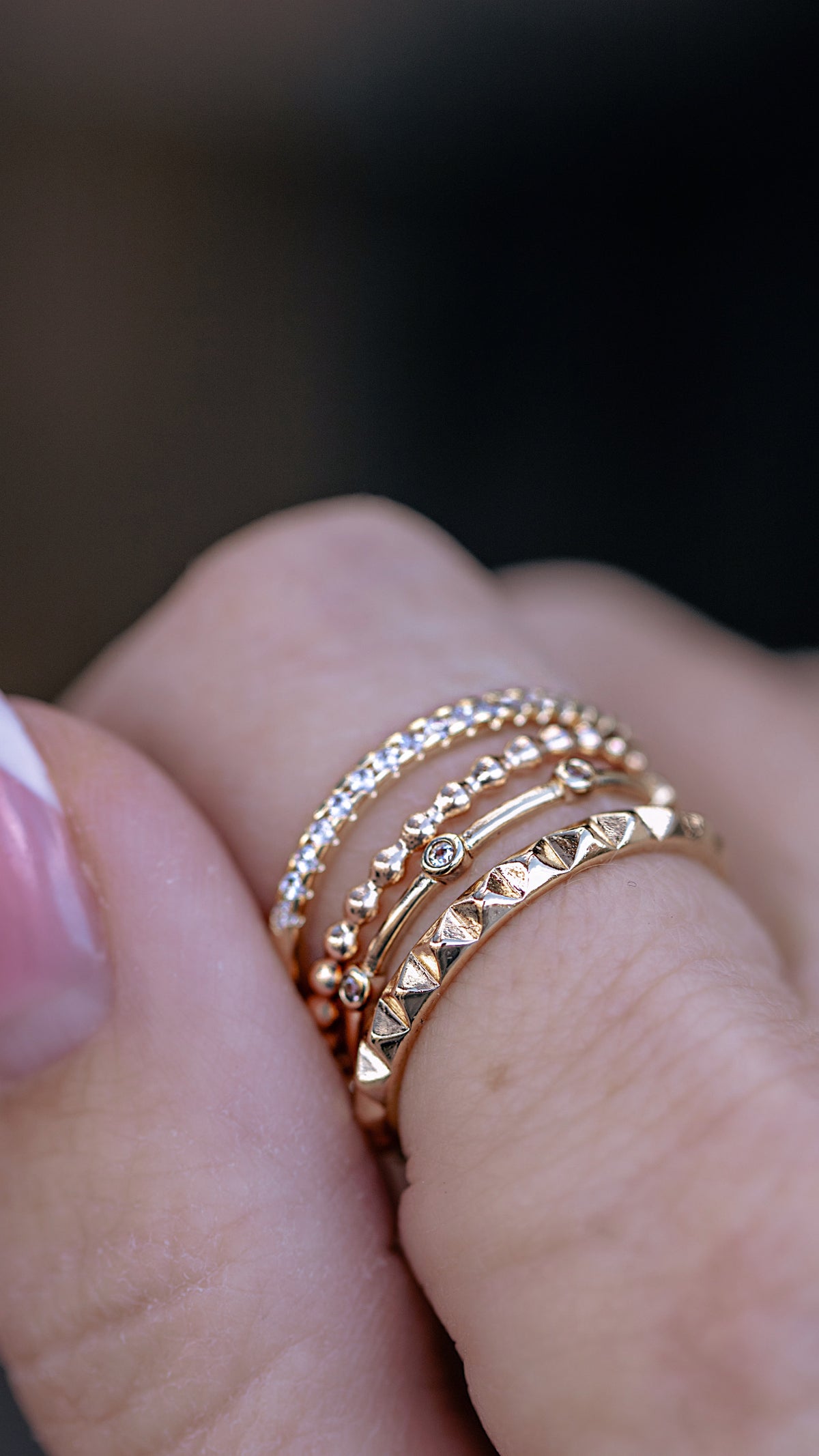 Spike Band Ring