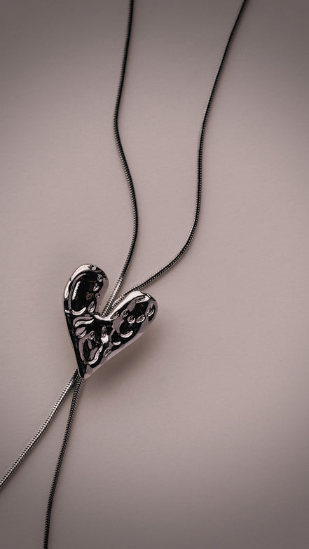 Heartstrings Bolo Necklace