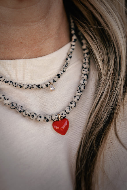 Jasper Love Necklace