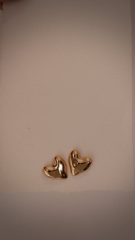 Liquid Heart Earrings