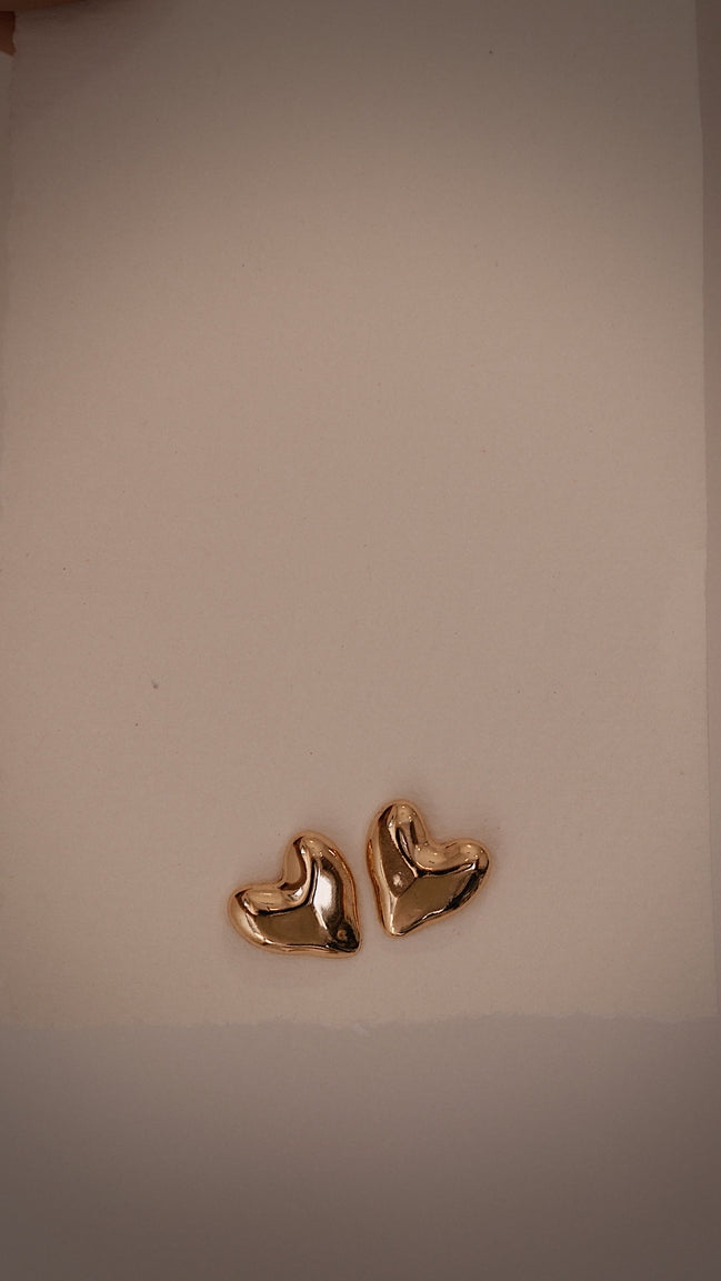 Liquid Heart Earrings