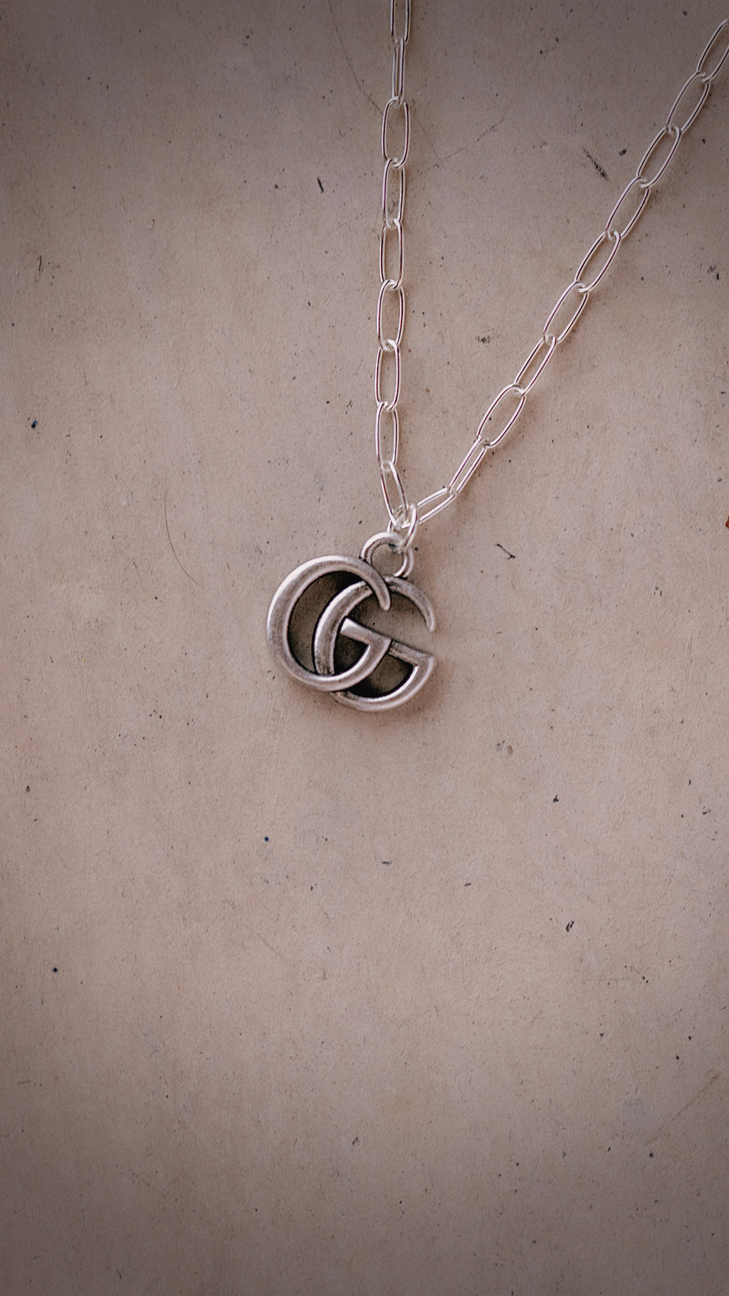 Silver G’s Necklace