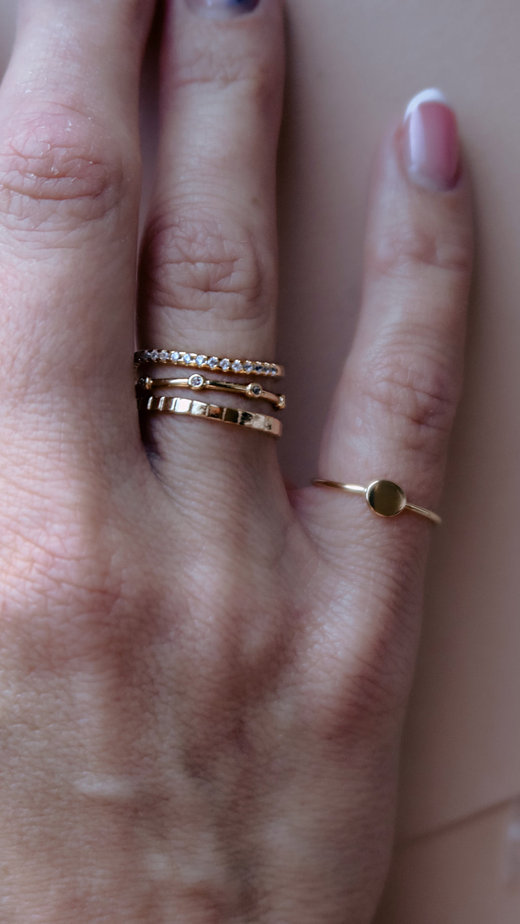 CZ Wave Ring