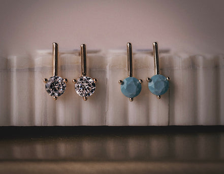 Everleigh Round Drop Earring