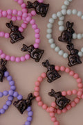 Chocolate Bunny Bracelet