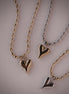 Amour Heart Necklace 2.0 - The Neon Cactus Studio