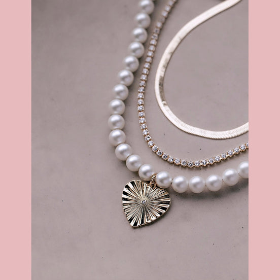 Diamond CZ Tennis Choker