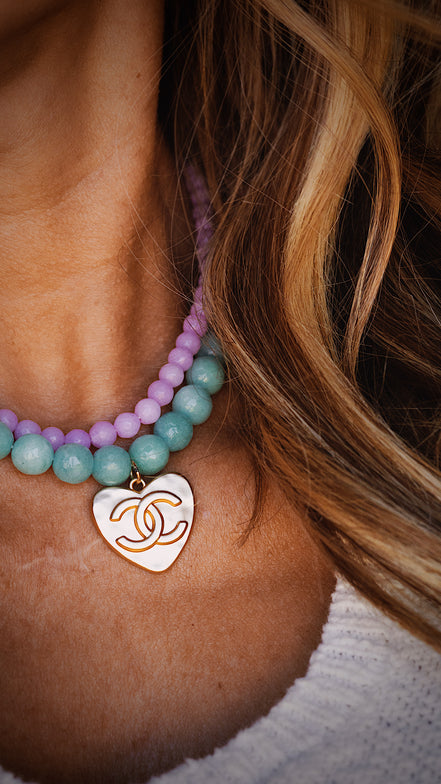 Turquoise Edit Beaded Necklace